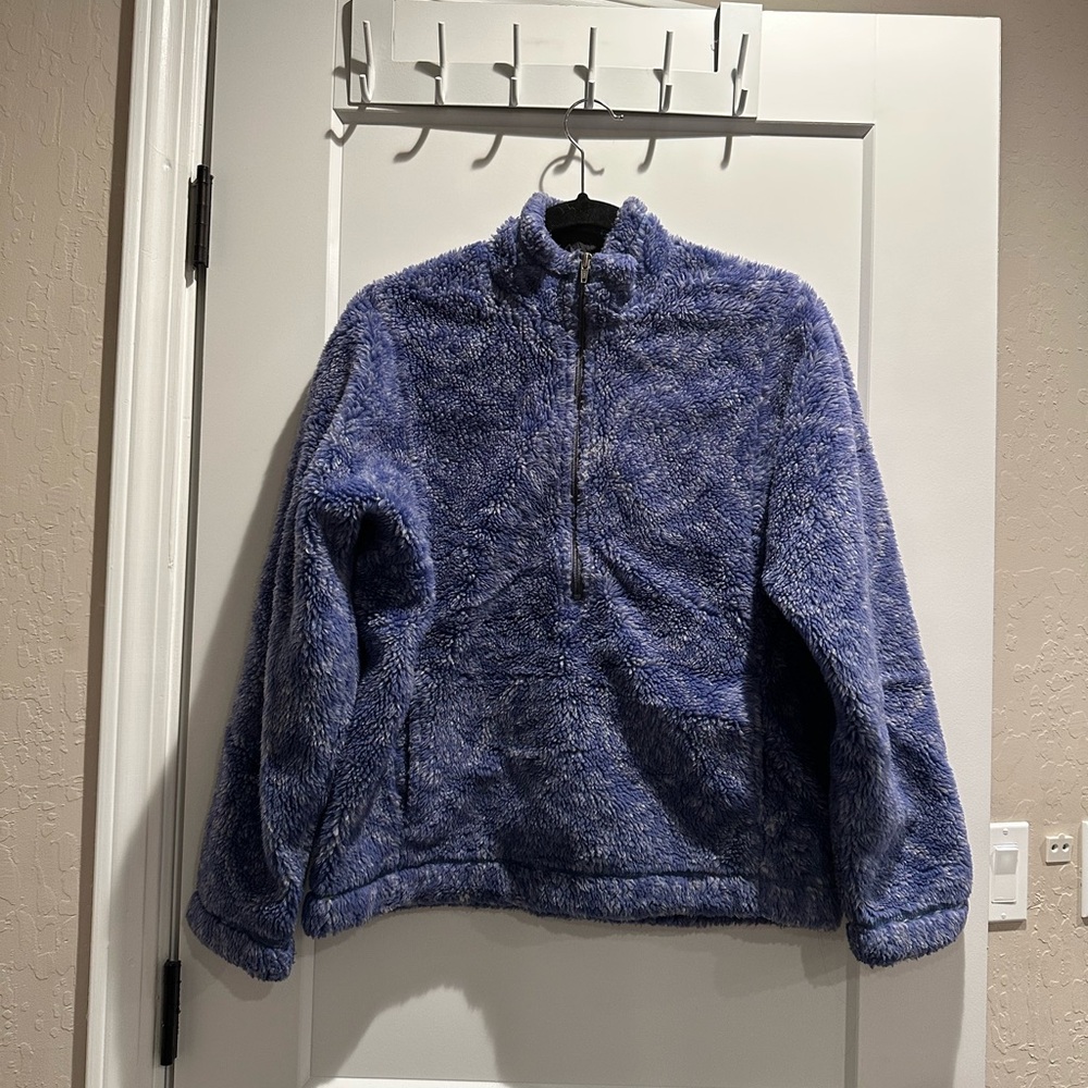 Vintage 90s Patagonia Glissades Deep Pile Fleece Pullover